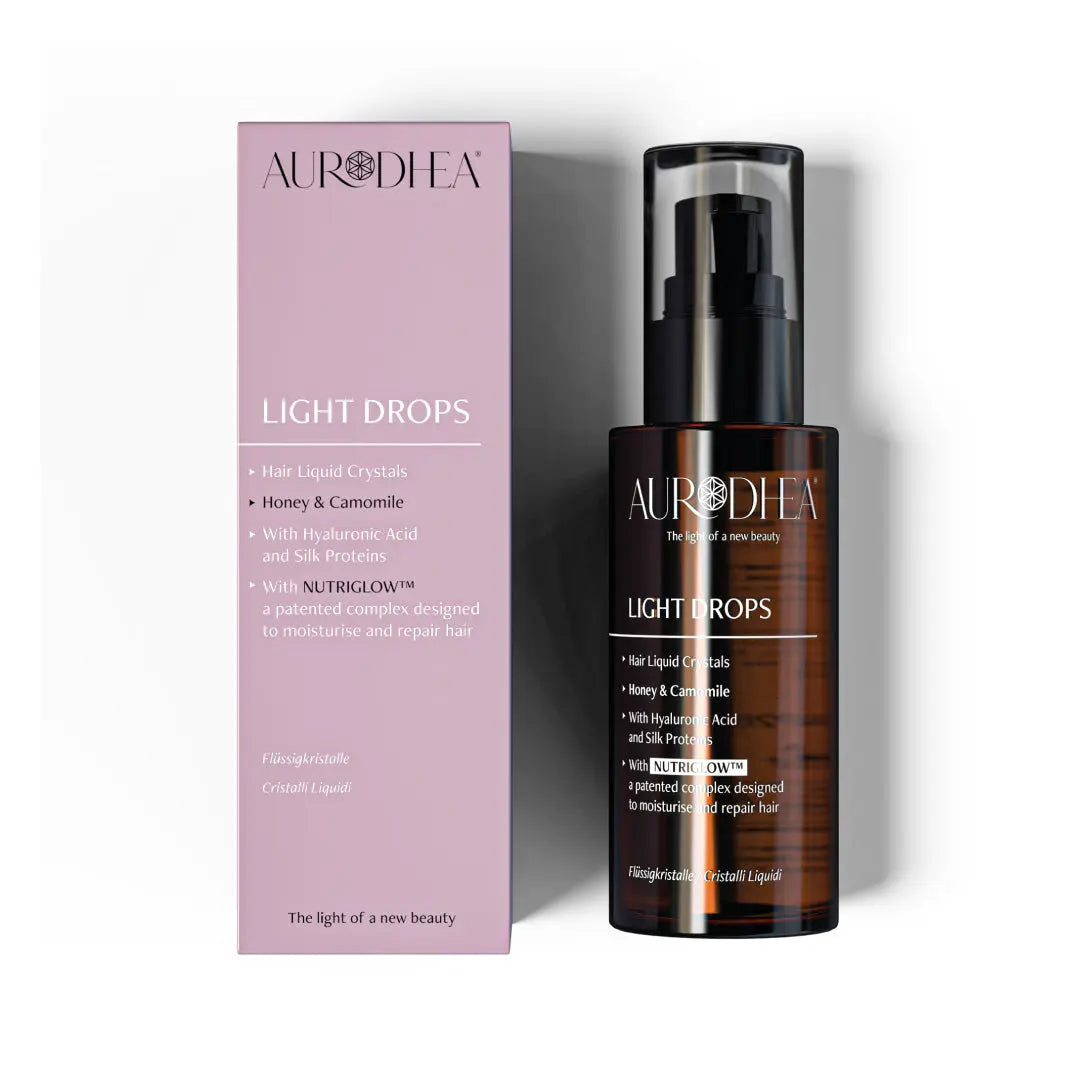 LIGHT DROPS Honey & Camomile – Flüssigkristalle für Haare - 50 ml - CAP28