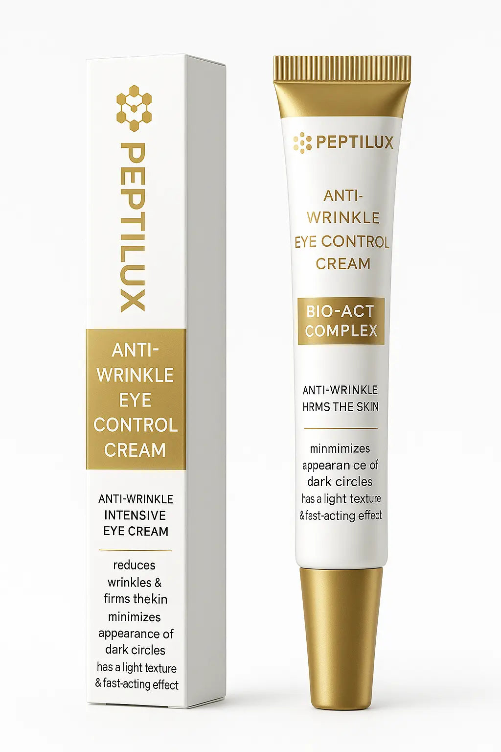 Peptilux – Anti-Falten Augencreme Shock Action & quot -Effekt mit LIPHASYN™ - 20 ml - LUX001