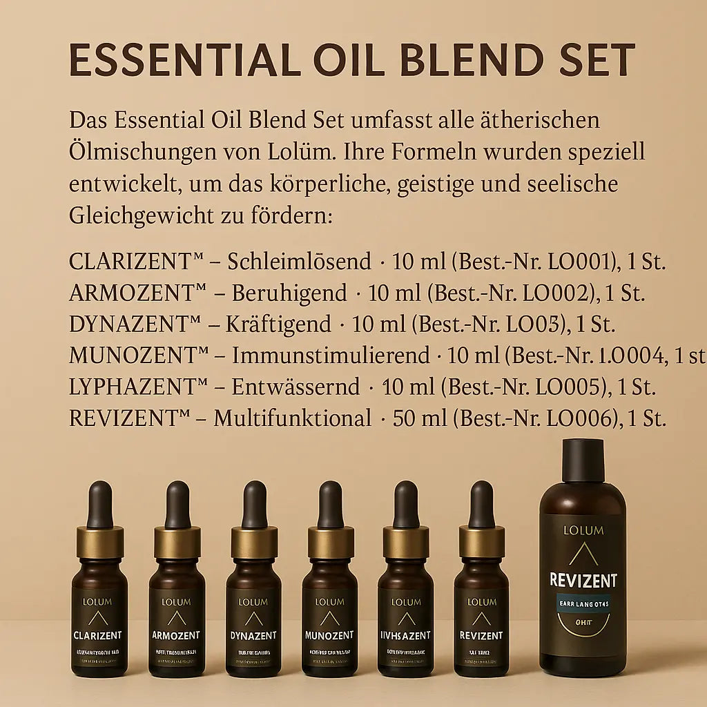 Essential Oil Blend Set - Cod: LOLSET01
