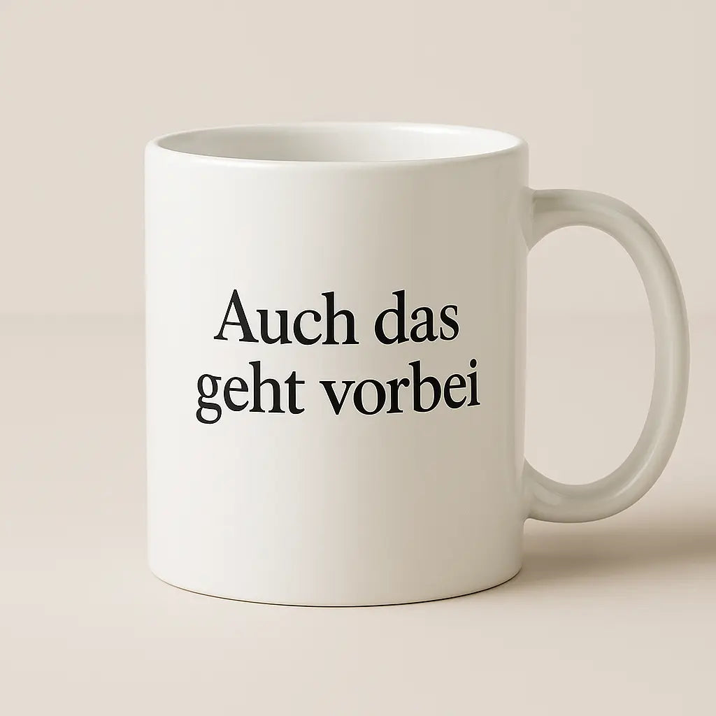Tasse - mit Sprüche