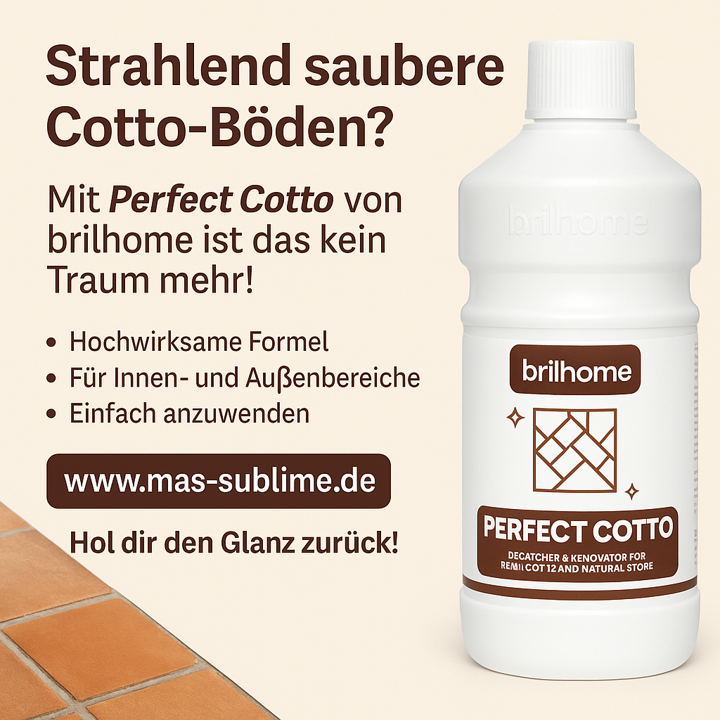 Perfect Cotto – Reiniger für Cotto, Klinker & porösen Naturstein - BH0209