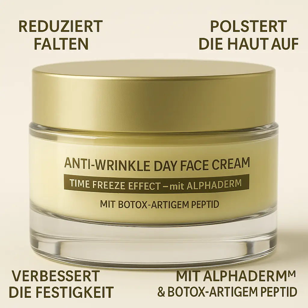 Peptilux – Anti-Falten-Tagescreme Time-Freeze-Effekt' mit ALPHADERM - 50 ml - LUX002