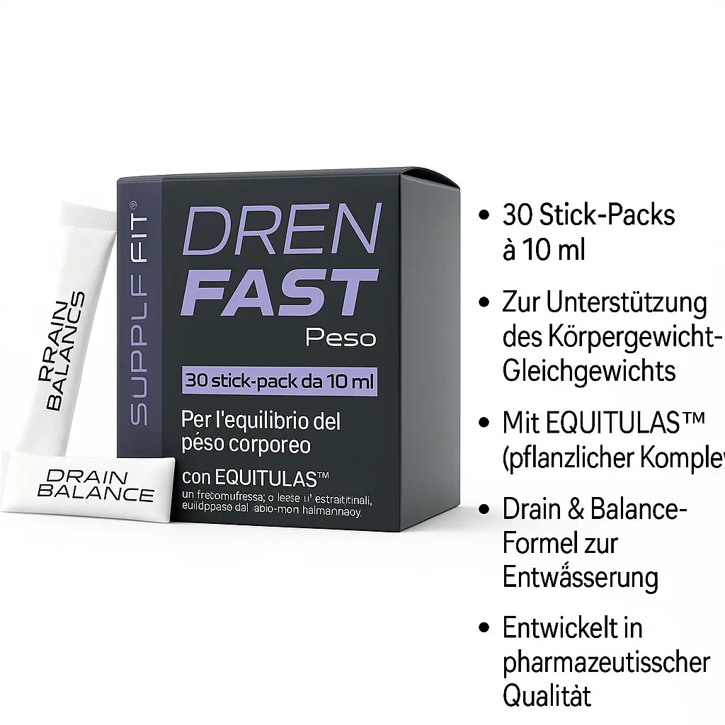 DREN FAST – Mit Equitullas™ für effektives Detox, 300 ml | INTB030