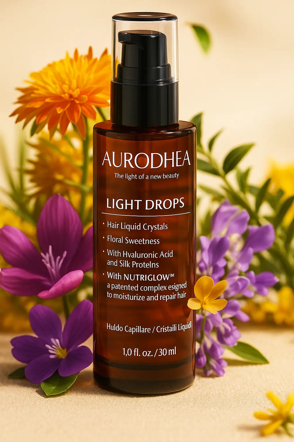 LIGHT DROPS Floral Sweetness – Flüssigkristalle für Haare - 50ml - CAP29