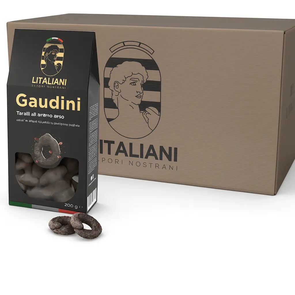 Gaudini Taralli al Grano Arso – LITALIANI - 200g