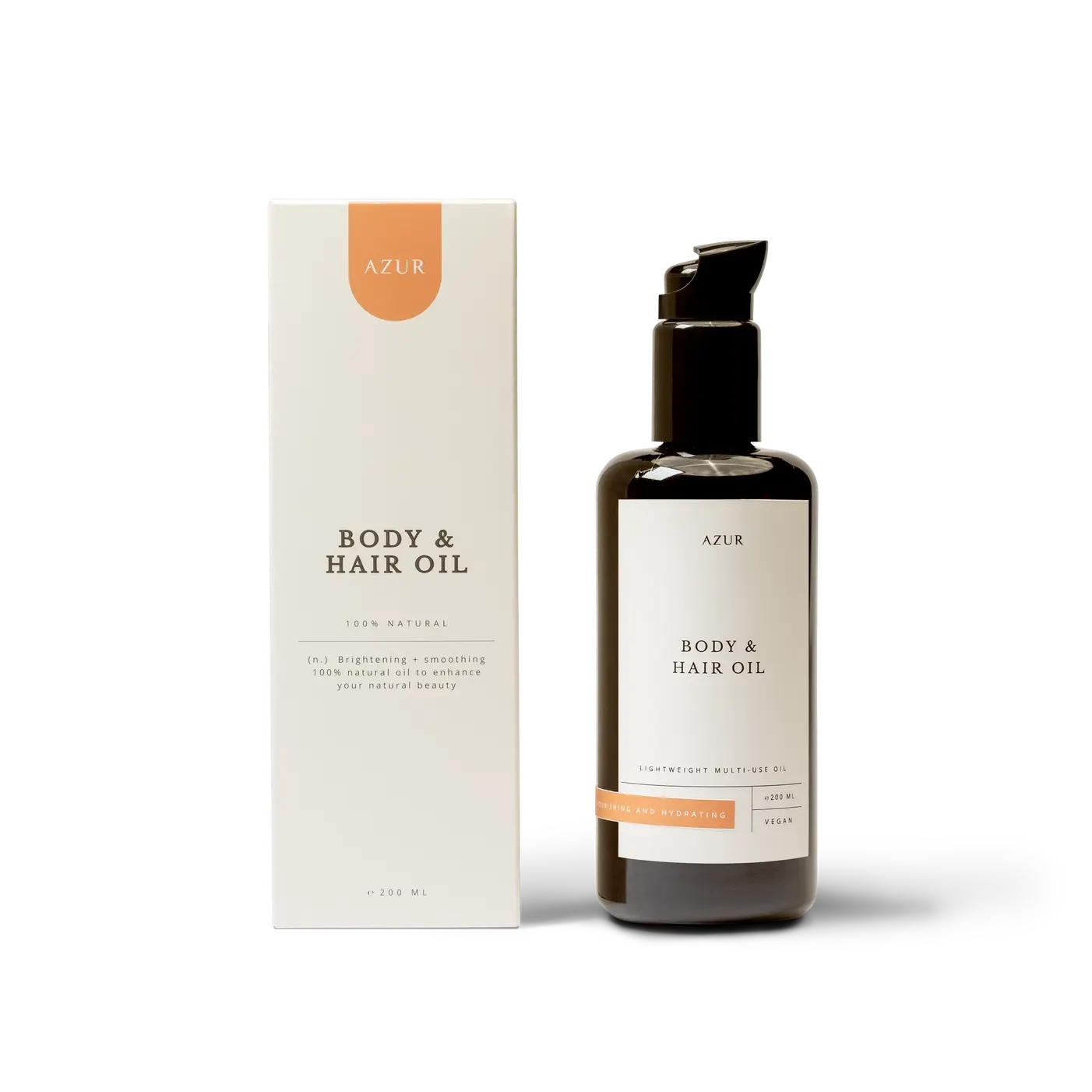 Körper- und Haaröl 100% natürlich Squalan - 200ML