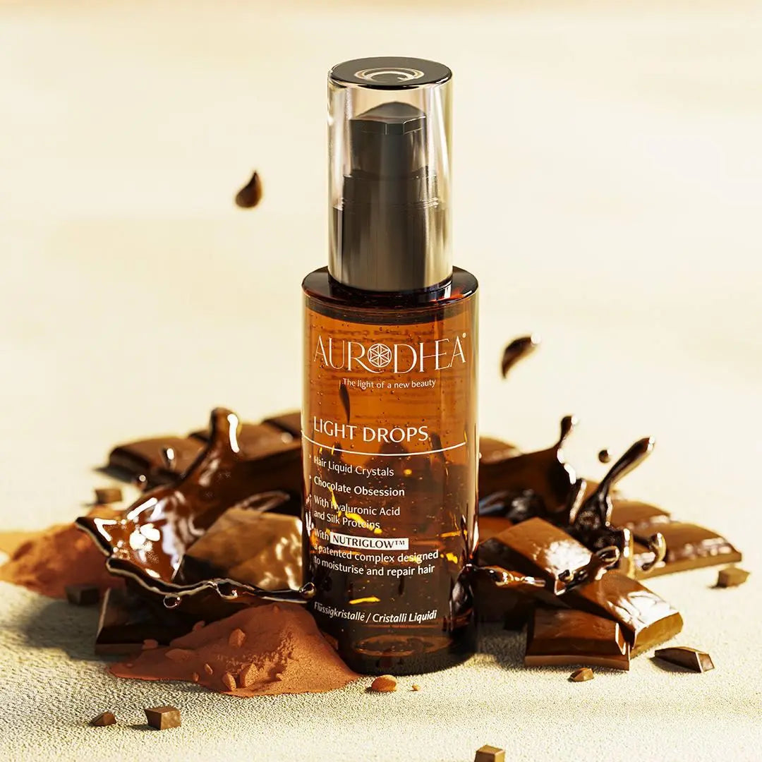 LIGHT DROPS Chocolate Obsession – Flüssigkristalle für Haare - 50 ml - CAP27