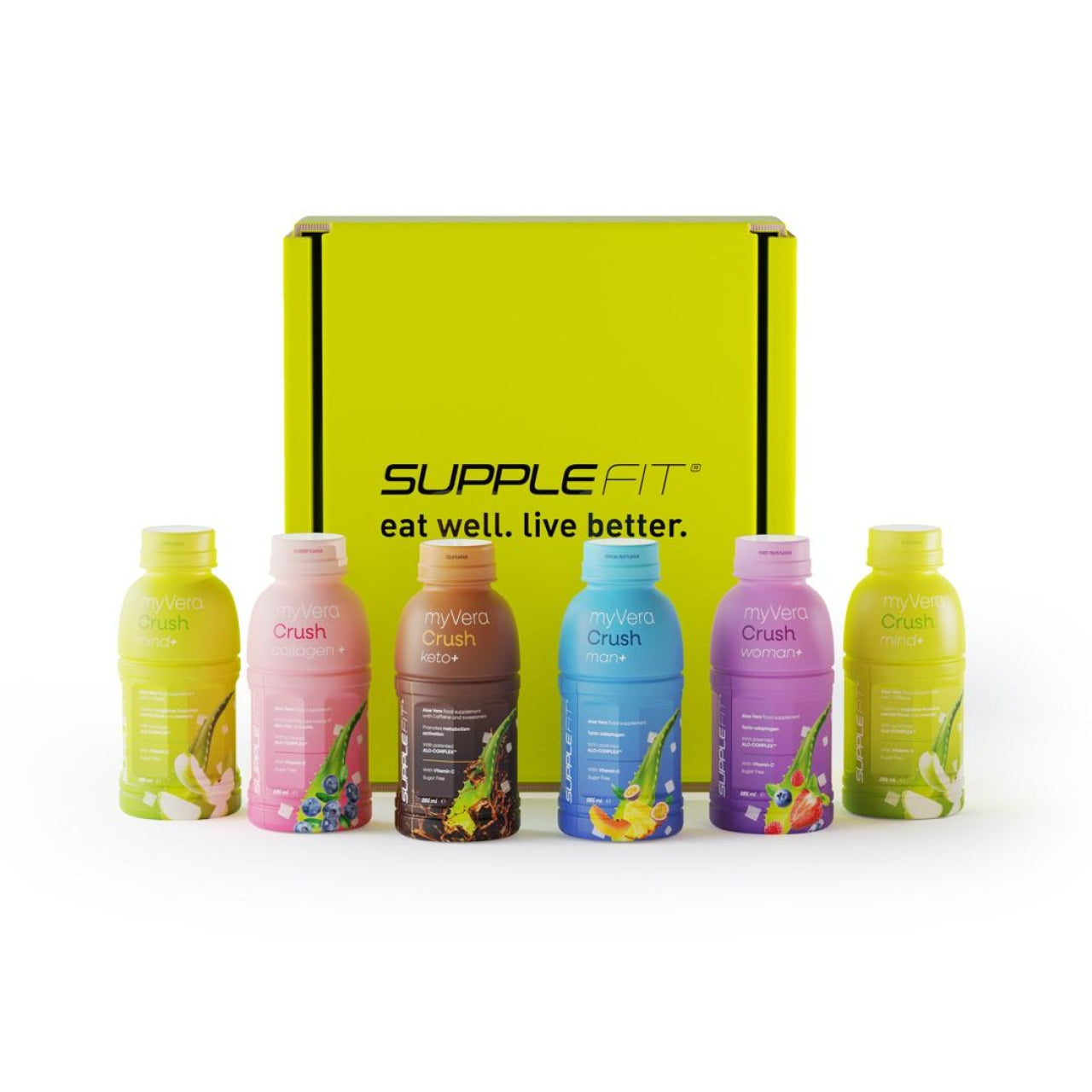 MYVERA CRUSH Wellness Kit 6-teiliges Set für Ihr Wohlbefinden | INTASET