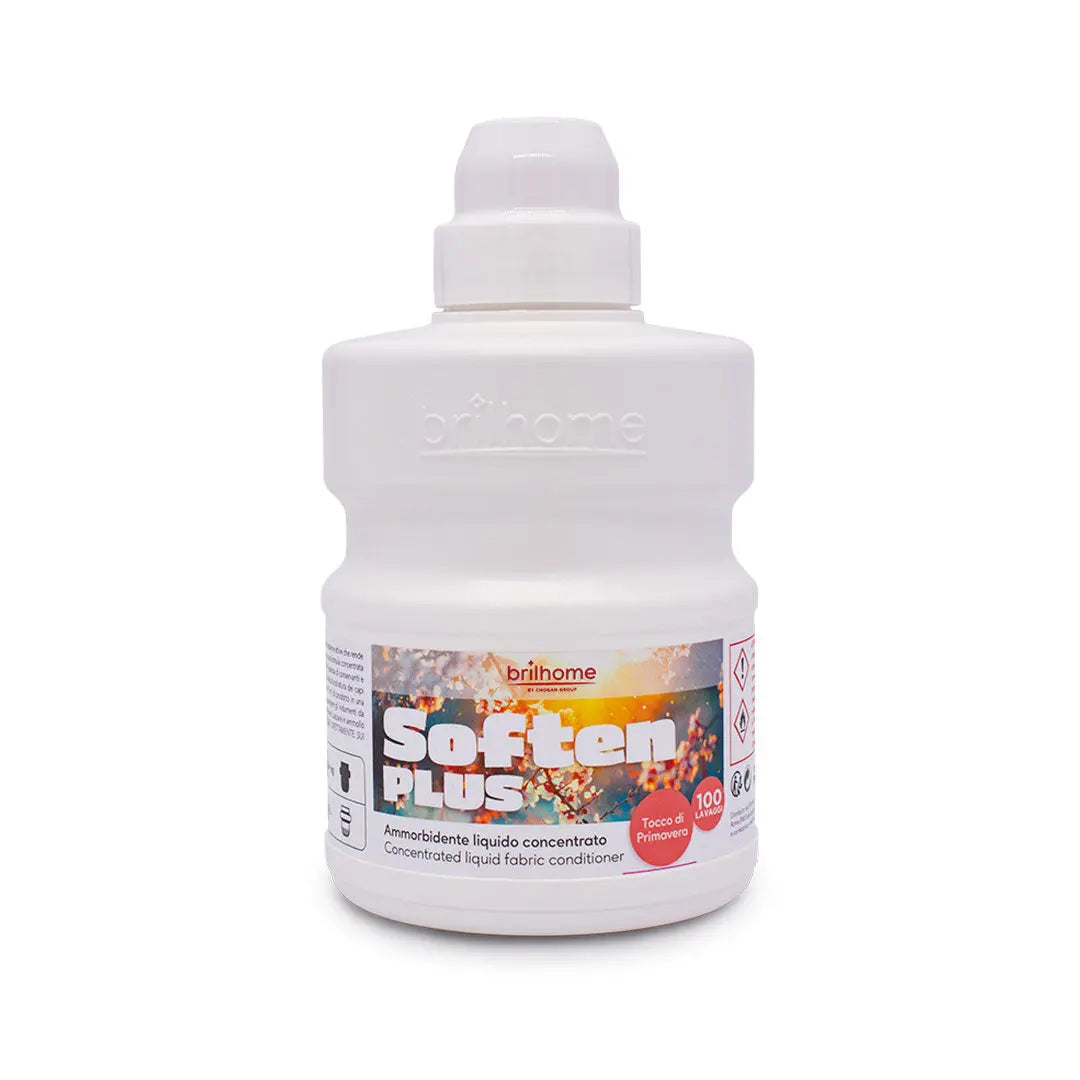 Soften Plus Hauch des Frühlings – Konzentrierter Flüssiger Weichspüler 100 Wäschen (VEGAN) 500 mL - BH0009