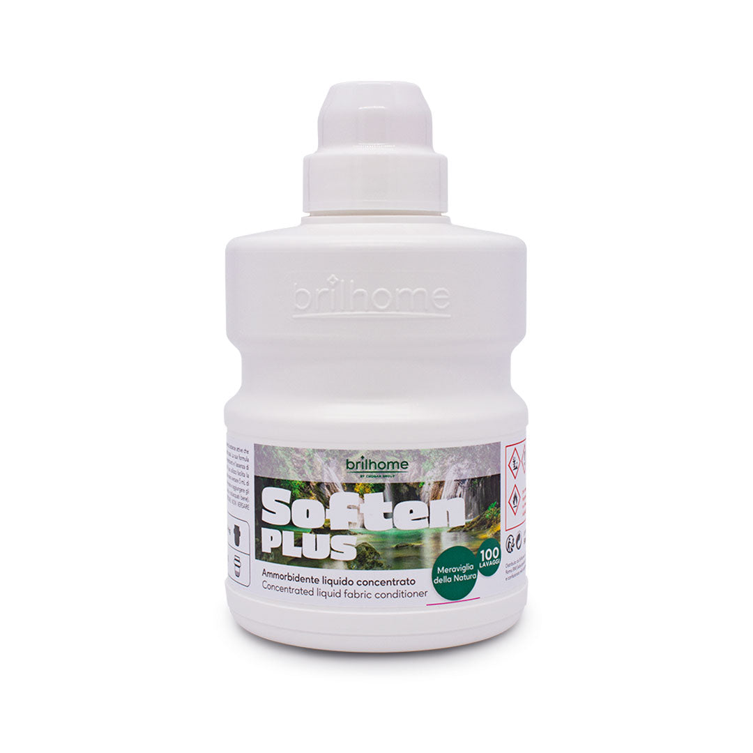 Soften Plus Wunder der Natur – Konzentrierter Flüssiger Weichspüler 100 Wäschen (VEGAN) 500 mL - BH0012