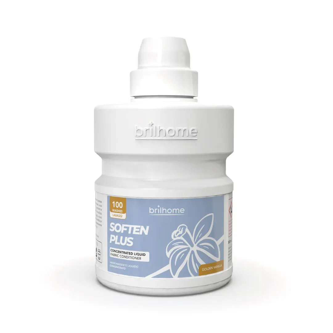 Soften Plus goldene Vanille & quot; – Konzentrierter Flüssiger Weichspüler (VEGAN) 500 ml - BH0016
