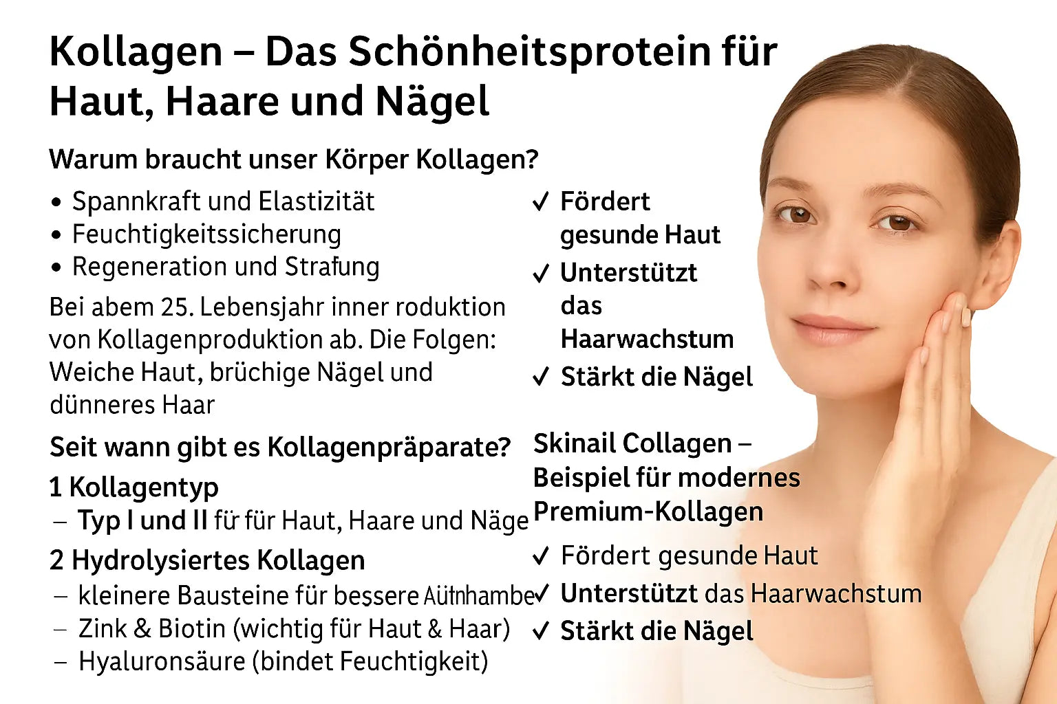 Kollagen - das Schönheitsprotein