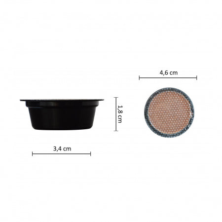 Lavazza A Modo Mio kompatible Kaffeekapseln – Entkoffeiniert, 100 Stk. 100 pezzi
