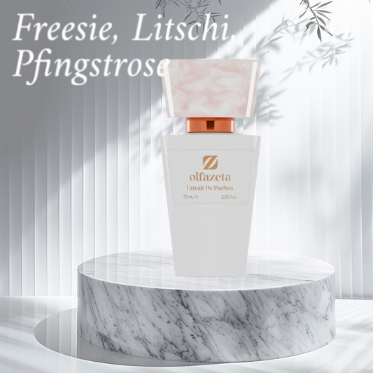 121 - Damenparfüm *holzig*  - Freesie, Litschi, Pfingstrose- mit 30% Essenz - 70 ml