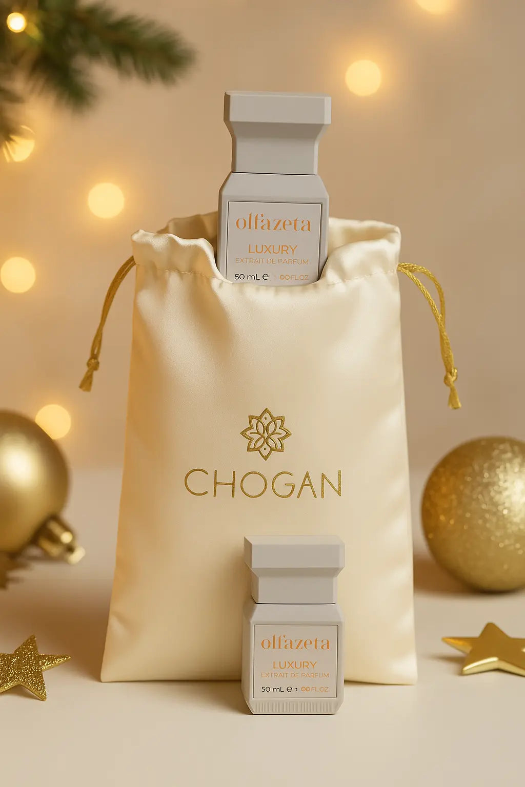 Unisex Duft-Geschenkset in Satin-Geschenktüte