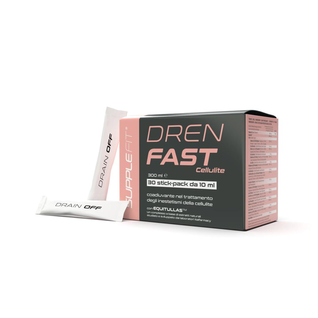 DREN FAST – Adjuvans bei der Behandlung von Cellulite-Hautunebenheiten, mit Equitullas™ - 300 ml