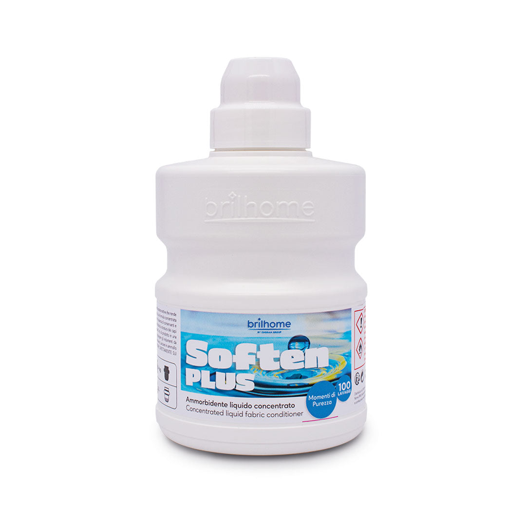 Soften Plus sanfte Reinheit – Konzentrierter Flüssiger Weichspüler 100 Wäschen (VEGAN) 500 ml - BH0011