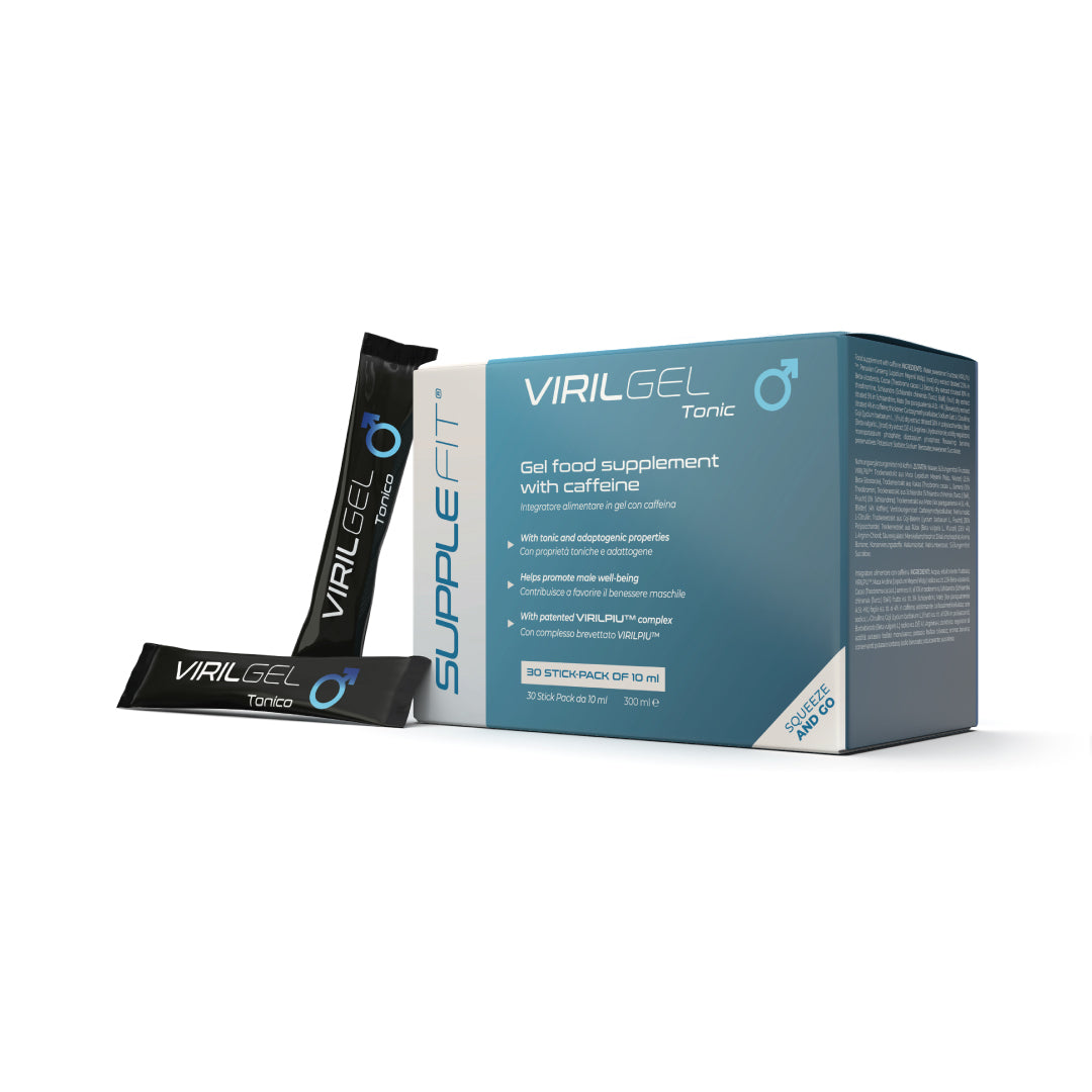 VIRILGEL – Nahrungsergänzungsmittel in Gelform mit tonisierenden & stimulierenden Eigenschaften - 300 ml - INTB033