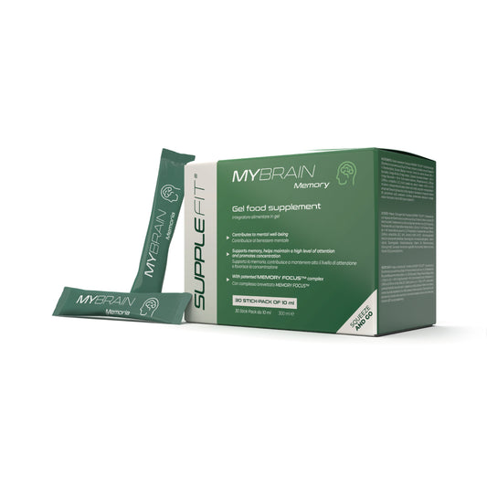MYBRAIN – Nahrungsergänzungsmittel in Gelform für Gedächtnis & Konzentration - 300 ml